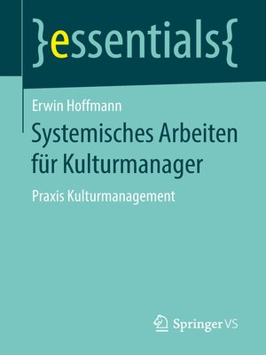 cover image of Systemisches Arbeiten für Kulturmanager